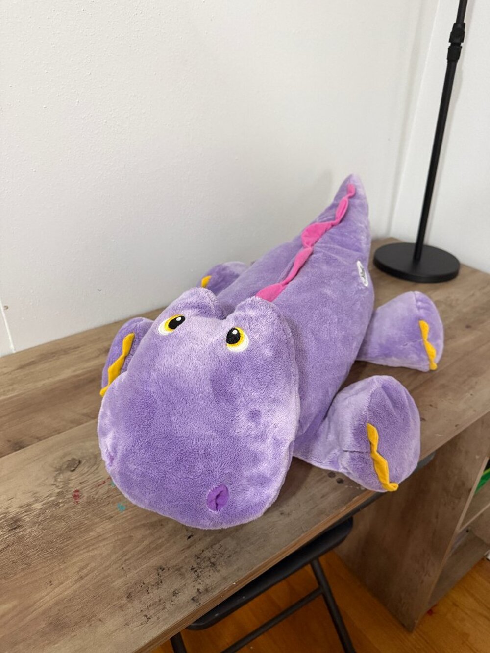 🦖 Playful & Huggable! Stuffies "Stomper the Purple Dinosaur" Plush